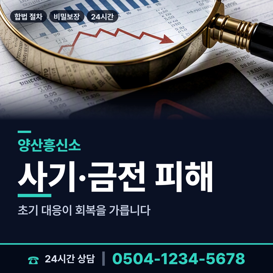양산 덕계동 가출인찾기 상담 안내